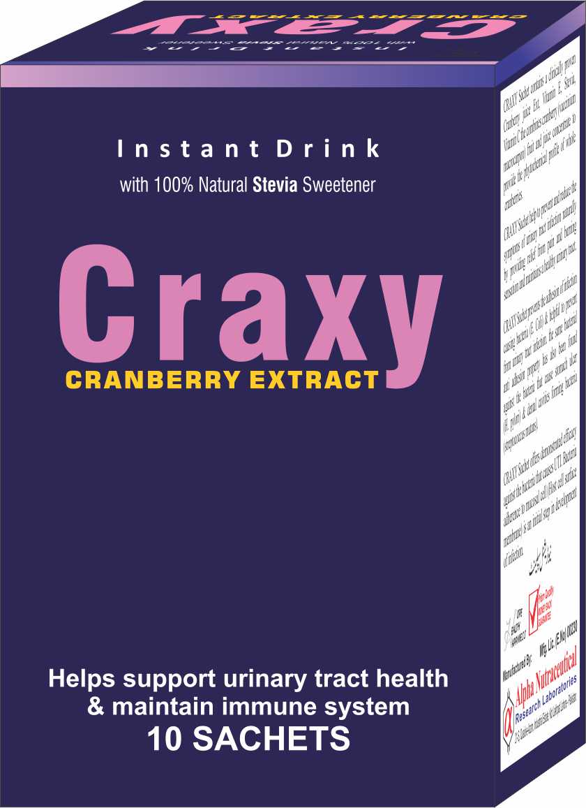 Craxy sachet